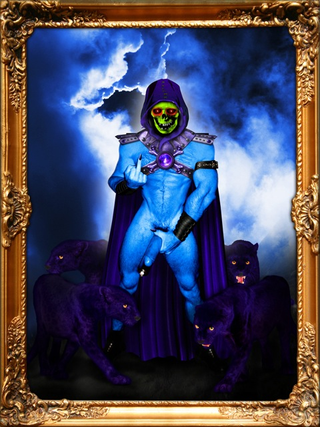 Illustration for article titled Check out Skeletor Saves, a He-Man-themed art show for a good cause (NSFW)